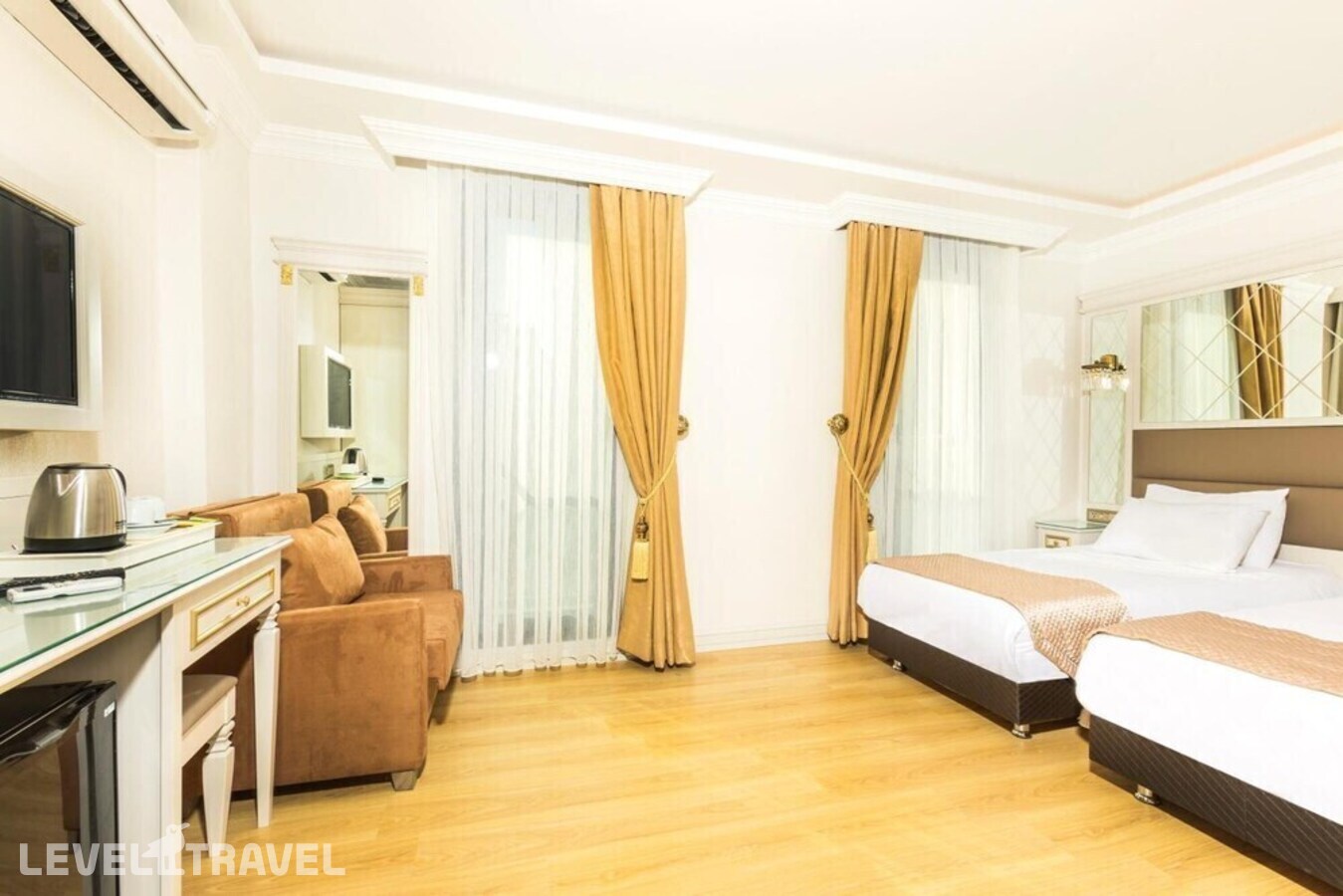 фотографии номера Стандартный (две односпальные кровати) отеля City Hall Hotel в Турция(Султанахмет) - фото №1