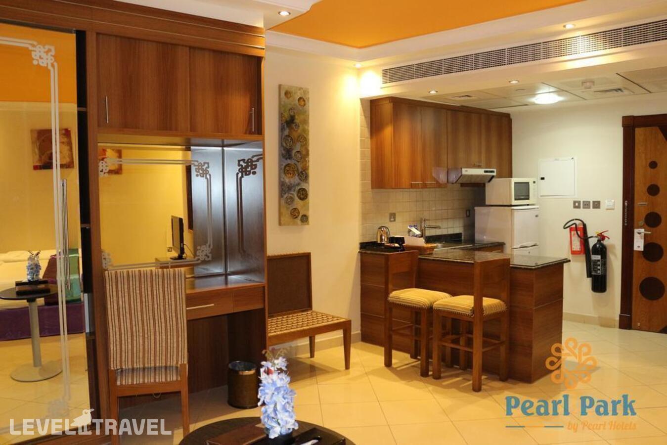 фотографии номера Студия отеля Pearl Park Deluxe Hotel Apartment ( Ex. Pearl Park Al Rigga) в ОАЭ(Дейра) - фото №1