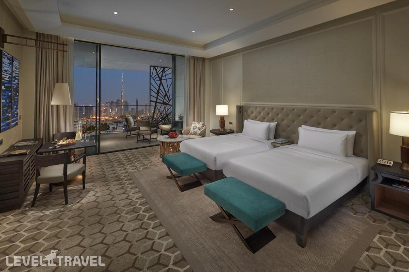 фотографии номера Делюкс с видом на город отеля Mandarin Oriental Jumeira Dubai в ОАЭ(Дубай Джумейра) - фото №1