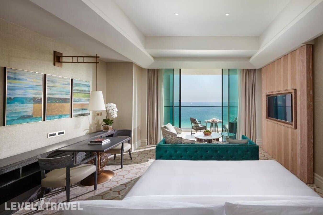фотографии номера Премьер с видом на море отеля Mandarin Oriental Jumeira Dubai в ОАЭ(Дубай Джумейра) - фото №15