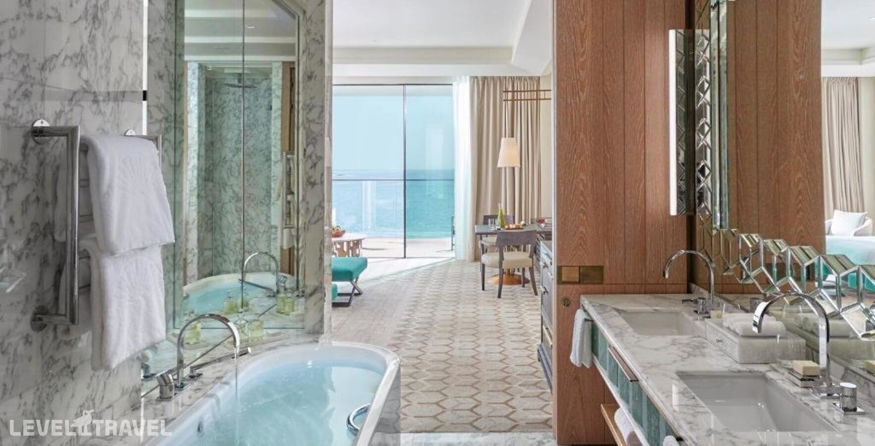 фотографии номера Премьер с видом на море отеля Mandarin Oriental Jumeira Dubai в ОАЭ(Дубай Джумейра) - фото №21