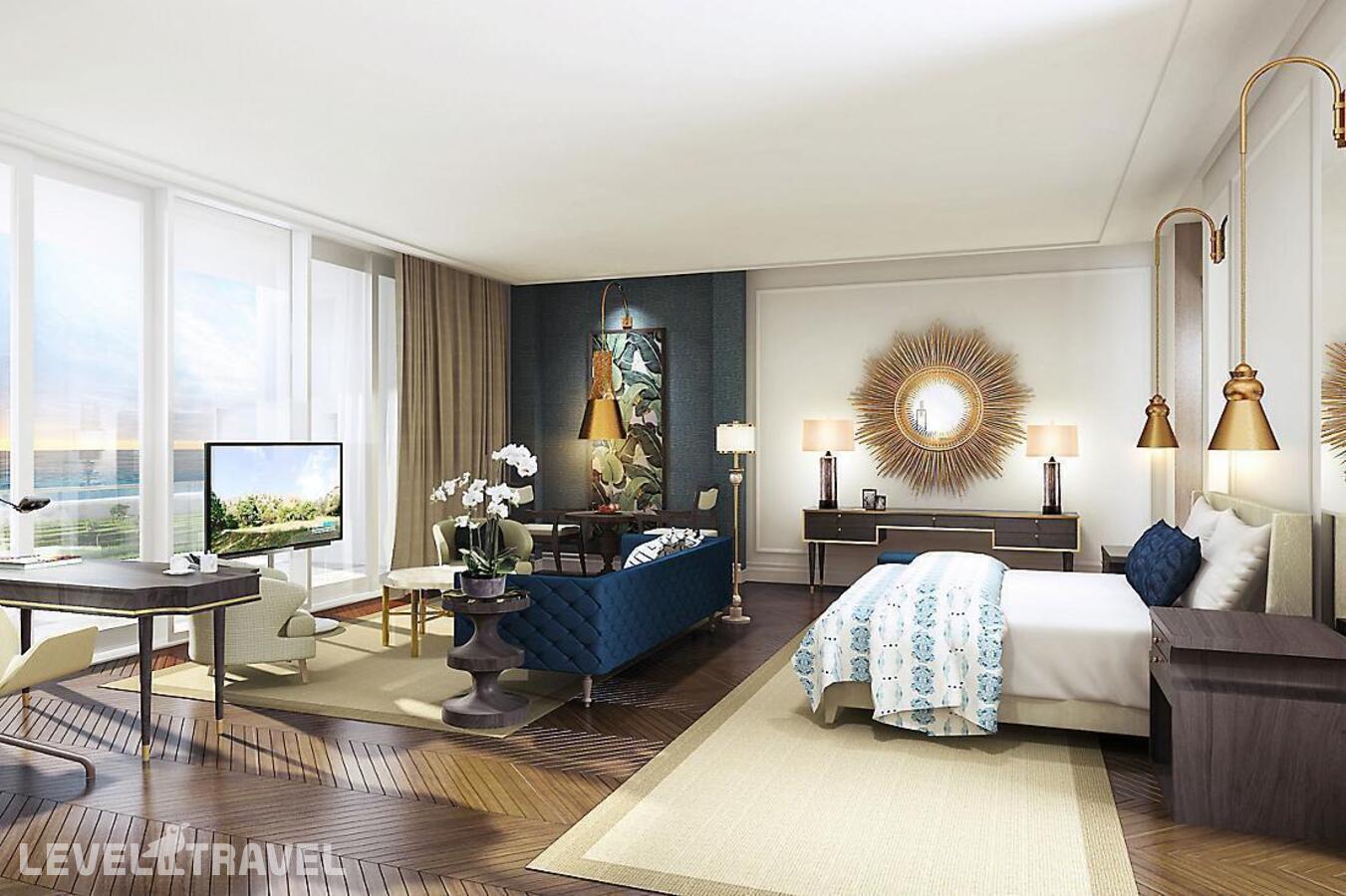 фотографии номера Полулюкс с видом на море отеля Mandarin Oriental Jumeira Dubai в ОАЭ(Дубай Джумейра) - фото №2