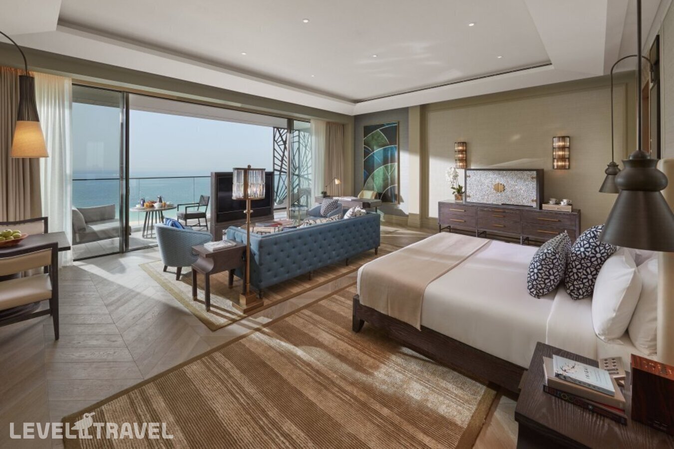 фотографии номера Полулюкс с видом на море отеля Mandarin Oriental Jumeira Dubai в ОАЭ(Дубай Джумейра) - фото №13