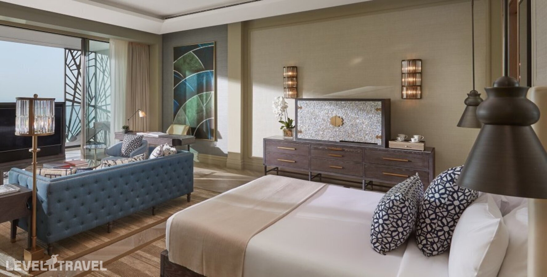 фотографии номера Полулюкс с видом на море отеля Mandarin Oriental Jumeira Dubai в ОАЭ(Дубай Джумейра) - фото №9
