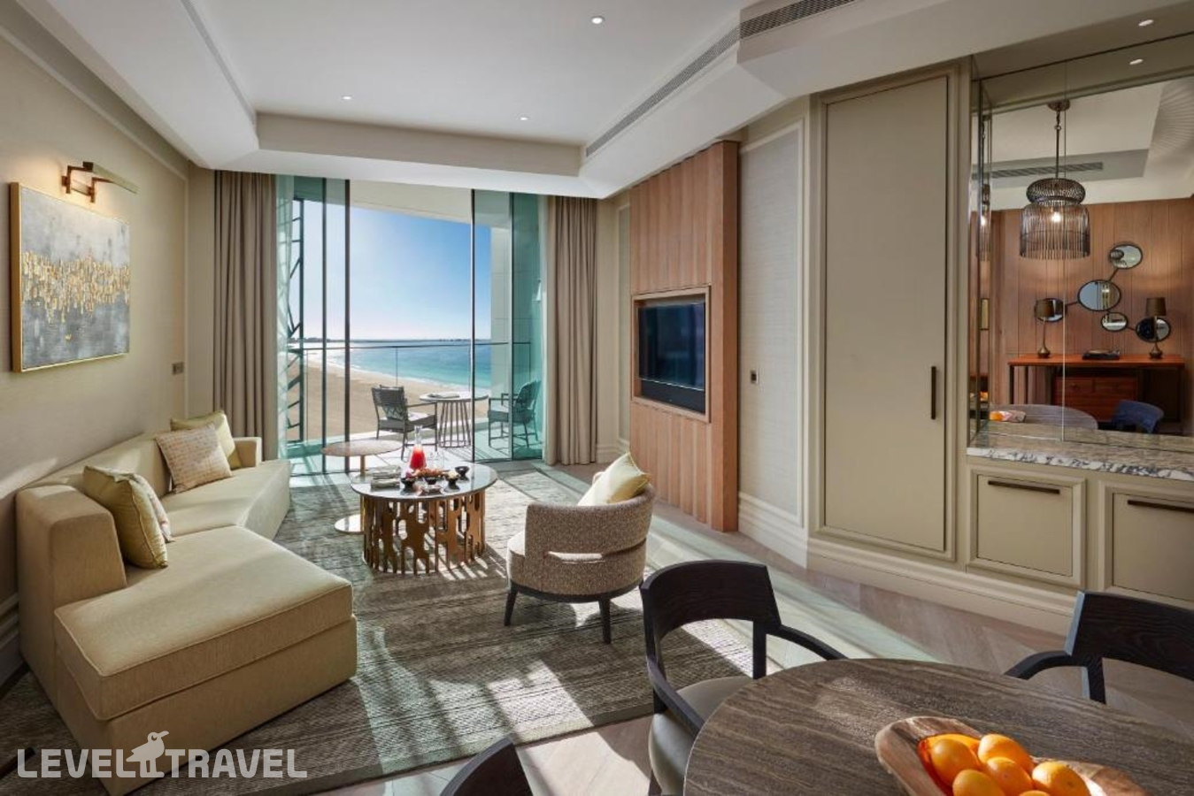 фотографии номера Люкс с видом на море отеля Mandarin Oriental Jumeira Dubai в ОАЭ(Дубай Джумейра) - фото №6