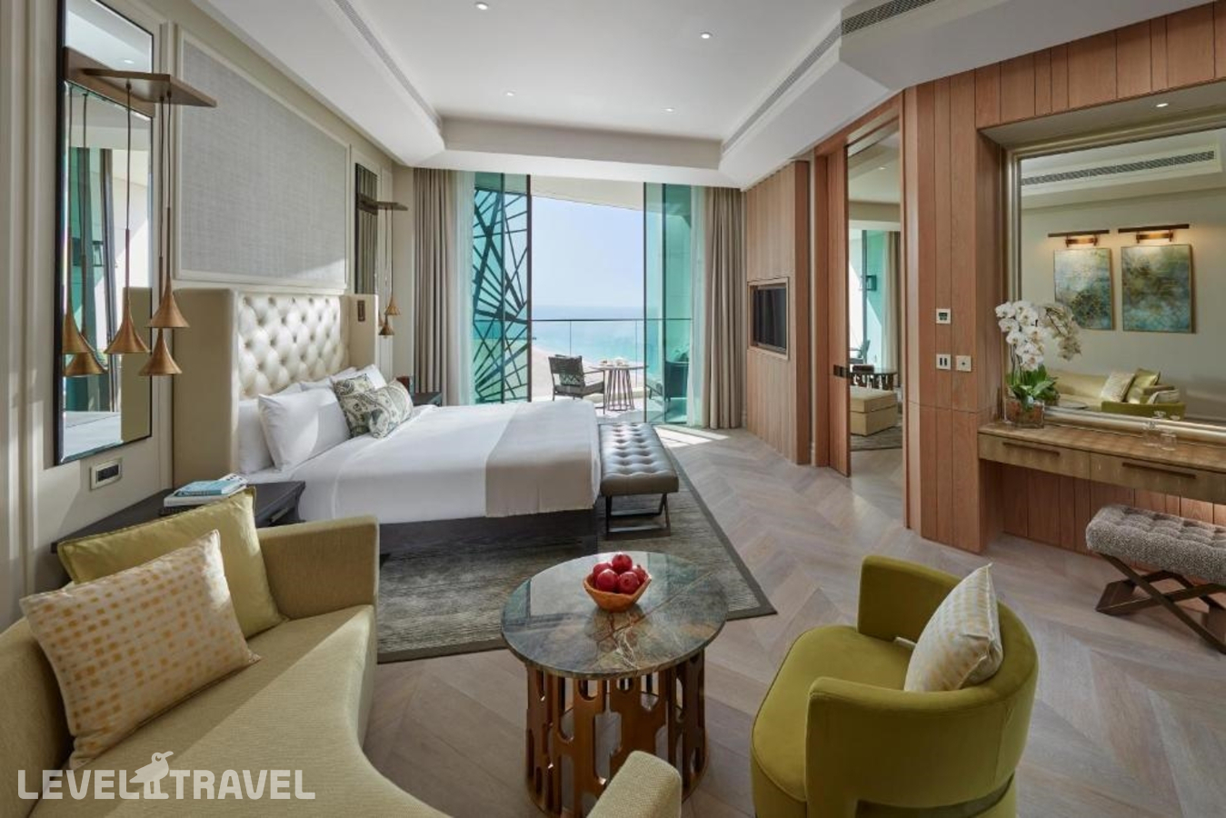 фотографии номера Люкс с видом на море отеля Mandarin Oriental Jumeira Dubai в ОАЭ(Дубай Джумейра) - фото №4