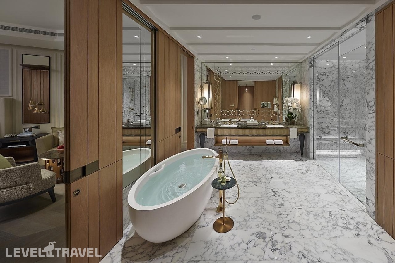 фотографии номера Люкс с видом на море отеля Mandarin Oriental Jumeira Dubai в ОАЭ(Дубай Джумейра) - фото №3
