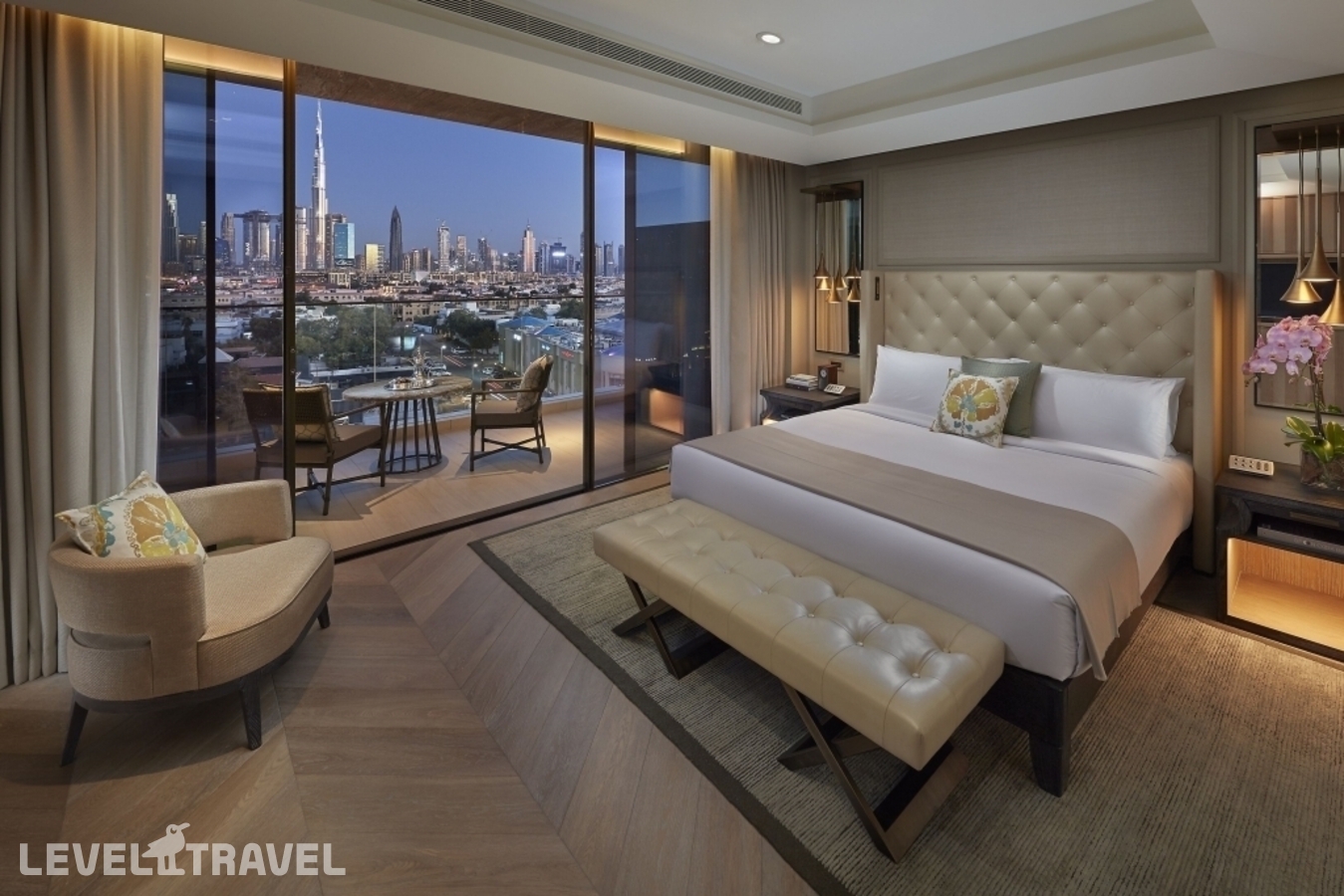 фотографии номера Люкс с видом на город отеля Mandarin Oriental Jumeira Dubai в ОАЭ(Дубай Джумейра) - фото №24