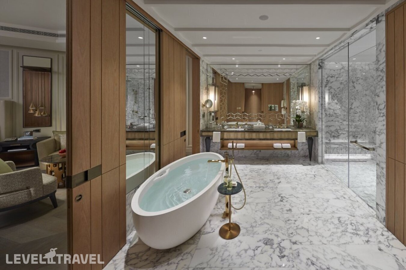 фотографии номера Люкс премьер с видом на море отеля Mandarin Oriental Jumeira Dubai в ОАЭ(Дубай Джумейра) - фото №19