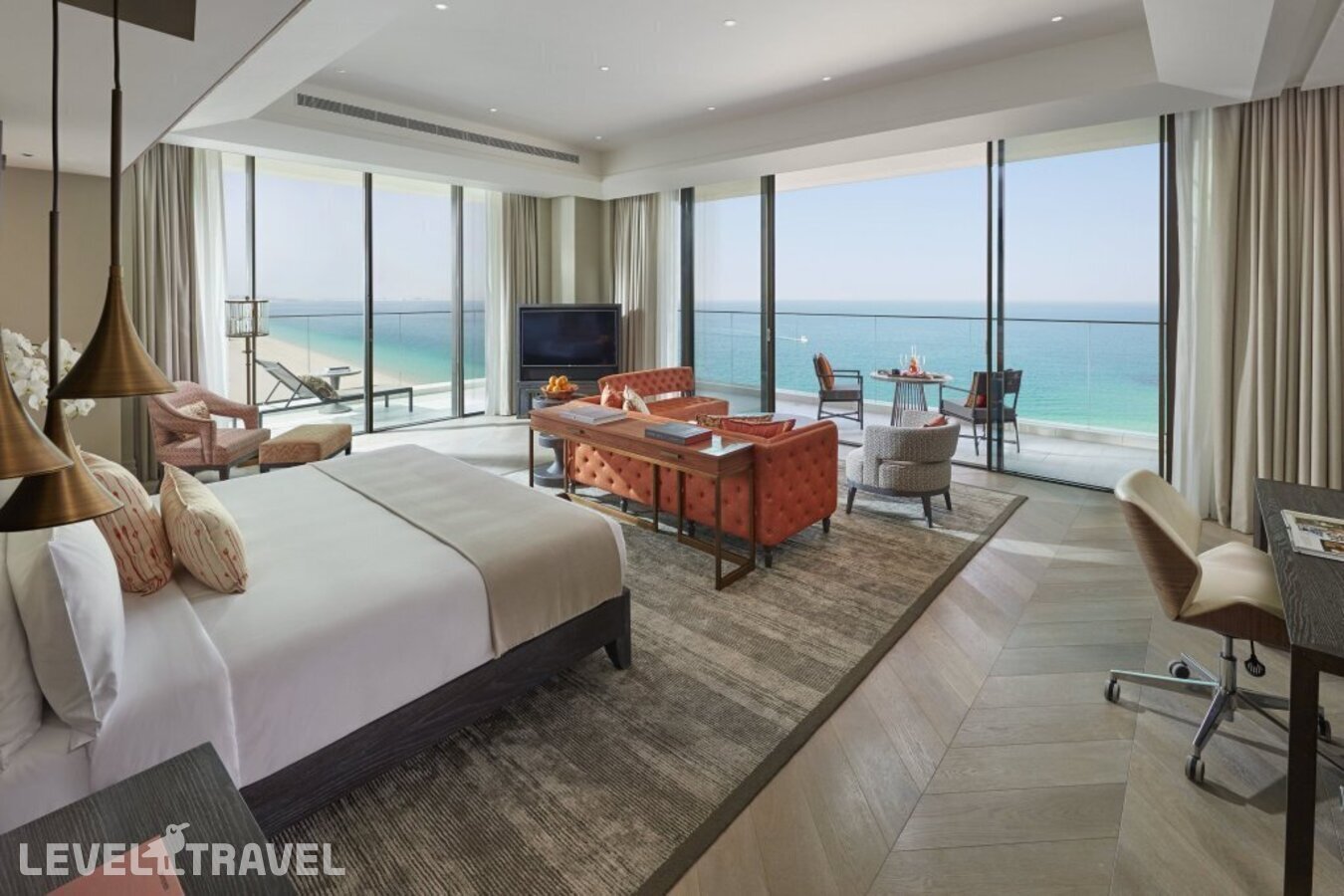фотографии номера Люкс Mandarin отеля Mandarin Oriental Jumeira Dubai в ОАЭ(Дубай Джумейра) - фото №23