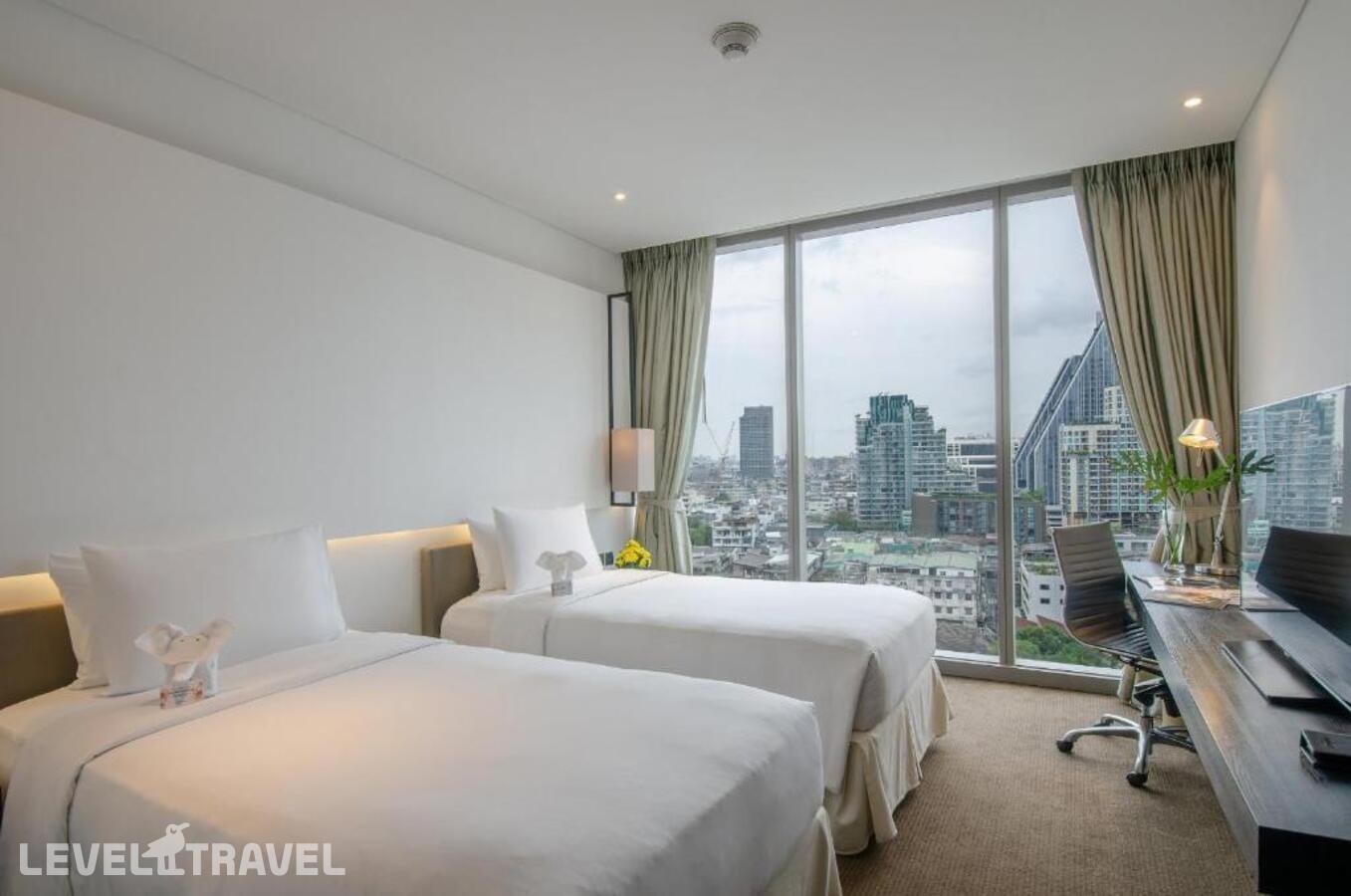 фотографии номера Делюкс (две односпальные кровати) отеля Amara Bangkok в Таиланд(Бангкок) - фото №1