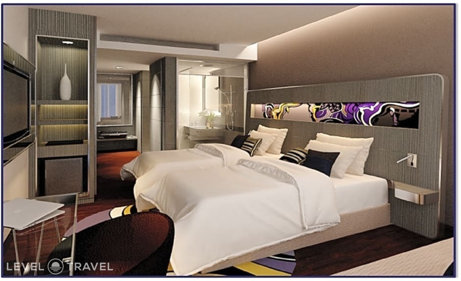 фотографии номера Улучшенный (две односпальные кровати) отеля Novotel Bangkok Sukhumvit 20 в Таиланд(Бангкок) - фото №4