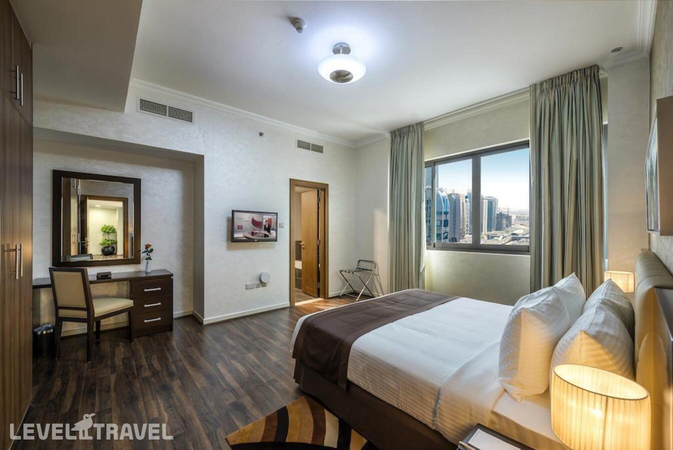 фотографии номера Апартаменты с видом на город (2 спальни) отеля City Premiere Marina Hotel Apartments в ОАЭ(Дубай Марина) - фото №1