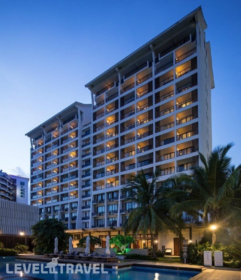 фотографии номера Делюкс с видом на океан отеля Ramada Plaza Sanya Bay (Ex.Sanya Lihe Hotel) в Китай(Санья) - фото №4
