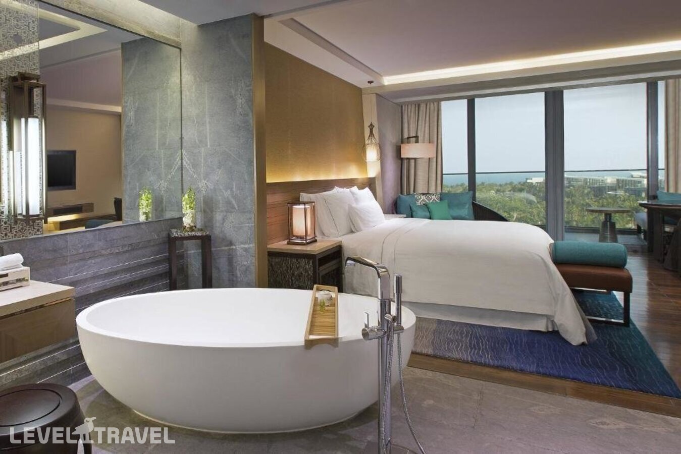 фотографии номера Делюкс с видом на море (две односпальные кровати) отеля The Westin Sanya Haitang Bay Resort в Китай(Хайтанг Бэй) - фото №6