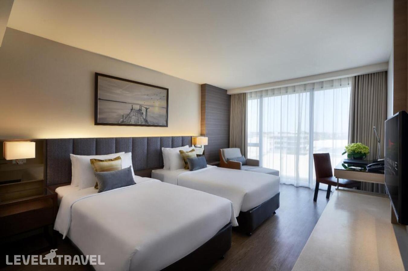 фотографии номера Делюкс (две односпальные кровати) отеля The Park Nine Hotel Suvarnabhumi в Таиланд(Бангкок) - фото №1