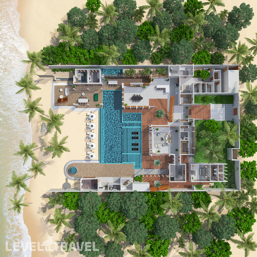 фотографии номера Вилла The Amilla Estate отеля Amilla Maldives Resort And Residences в Мальдивы(Баа Атолл) - фото №4