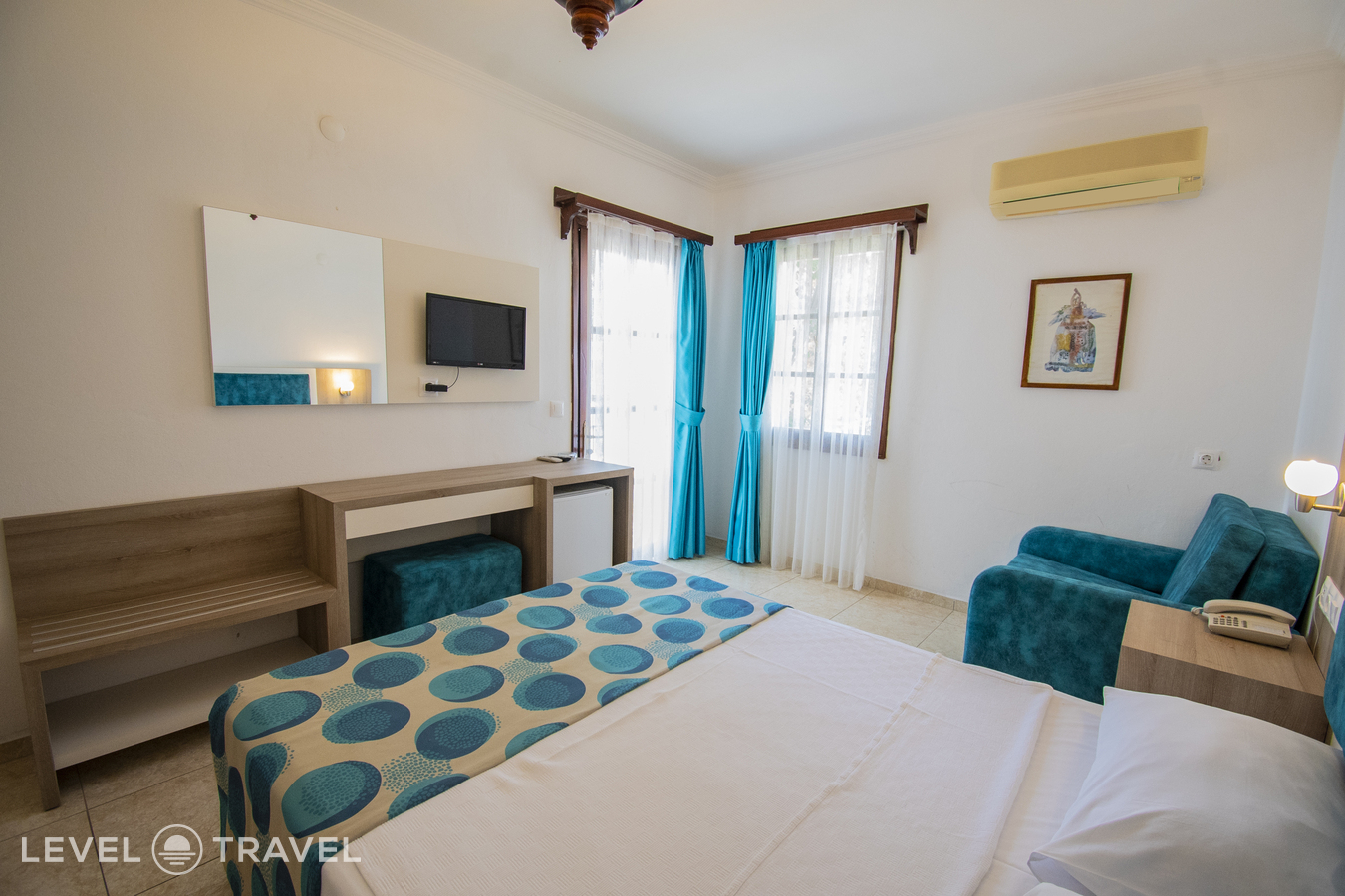 фотографии номера Стандартный с видом на сад отеля Sami Beach Hotel в Турция(Гюмбет) - фото №4