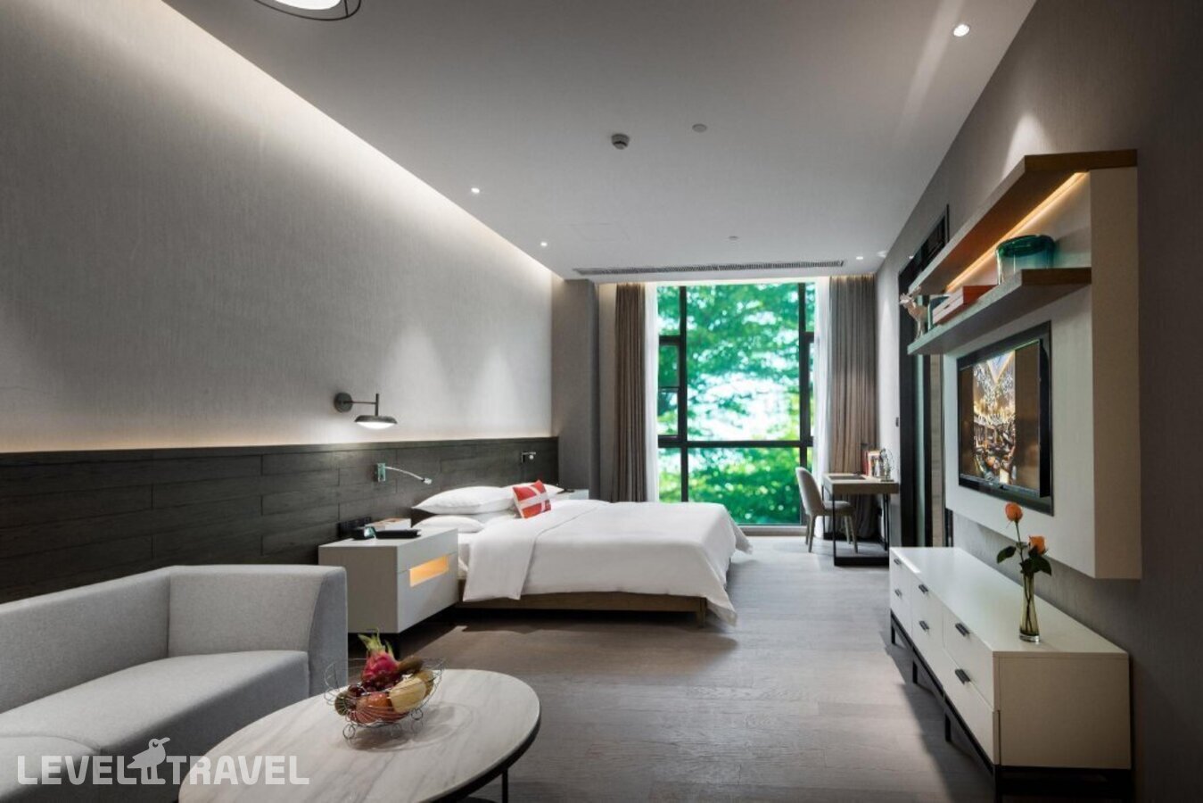 фотографии номера Семейный делюкс отеля Swisstouches Guangzhou Hotel Residences в Китай(Гуанчжоу) - фото №1