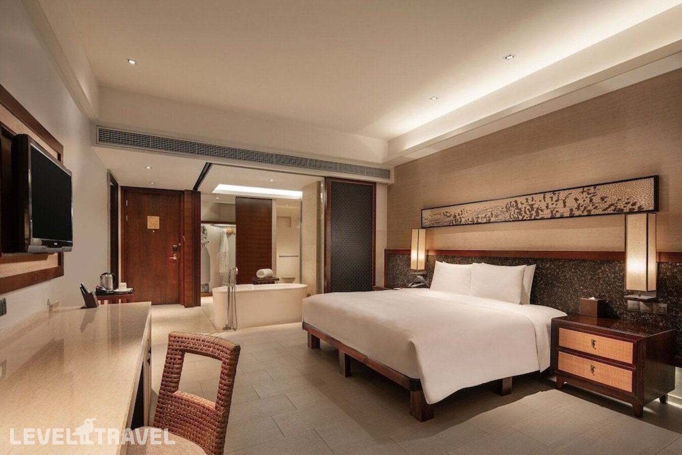 фотографии номера Стандартный с прямым видом на океан отеля Wanda Realm Resort Sanya Haitang Bay в Китай(Хайтанг Бэй) - фото №5