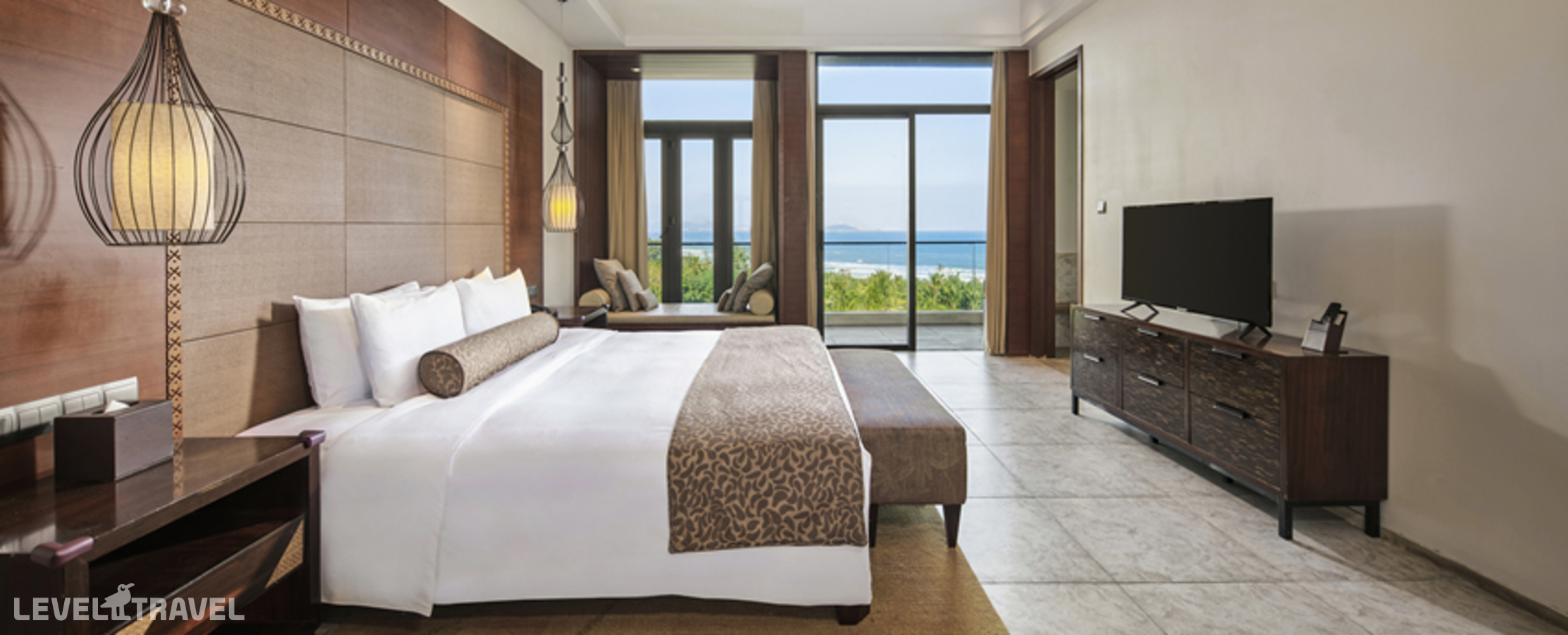 фотографии номера Люкс с видом на океан отеля Wanda Realm Resort Sanya Haitang Bay в Китай(Хайтанг Бэй) - фото №1
