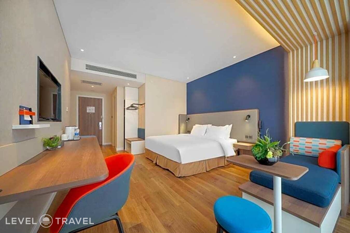 фотографии номера Улучшенный номер отеля Holiday Inn Express Harbin Songbei New District, An Ihg Hotel в Китай(Харбин) - фото №2