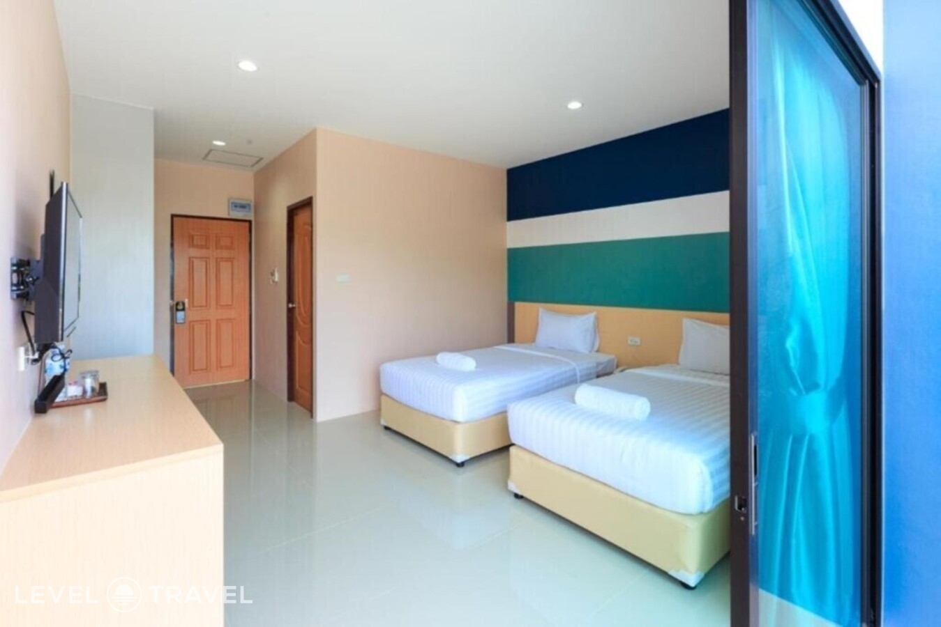 фотографии номера Улучшенный (две односпальные кровати) отеля JJ Residence Phuket Town в Таиланд(Ратсада) - фото №1