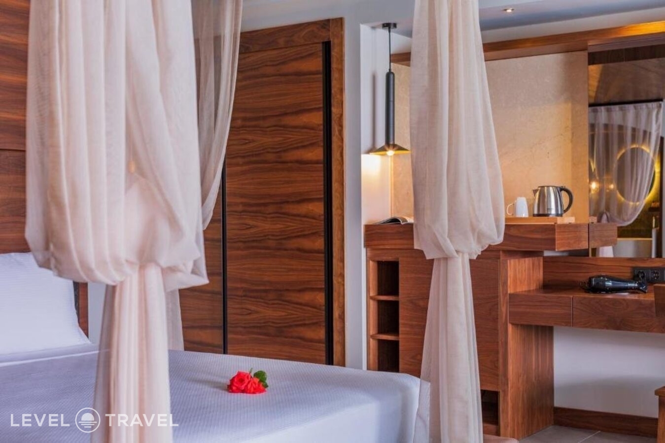 фотографии номера Люкс роскошный отеля Orka Sunlife Resort & Spa в Турция(Олюдениз) - фото №16