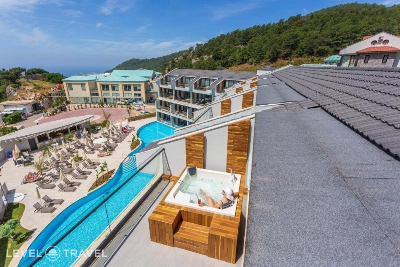 фотографии номера Люкс роскошный отеля Orka Sunlife Resort & Spa в Турция(Олюдениз) - фото №47