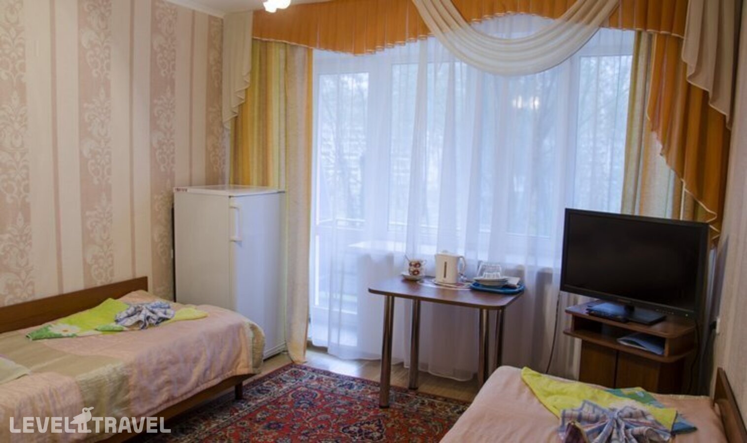 фотографии номера Двухместный с телевизором и холодильником (корпус 3,4) отеля Санаторий Буг в Беларусь(Брестская область) - фото №3