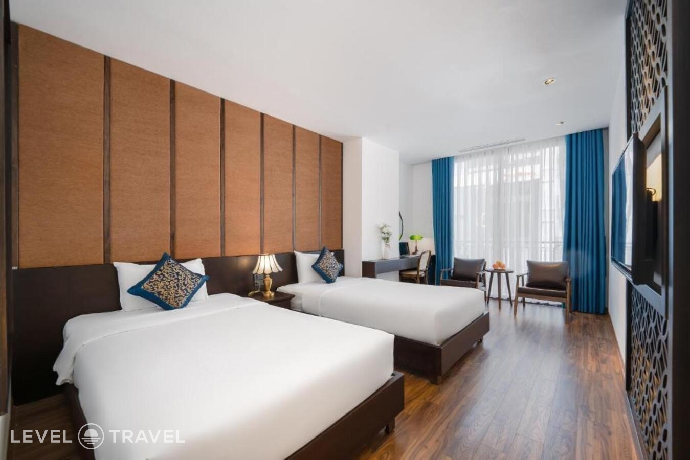 фотографии номера Делюкс (две односпальные кровати) отеля Senorita Boutique Hotel в Вьетнам(Дананг) - фото №2