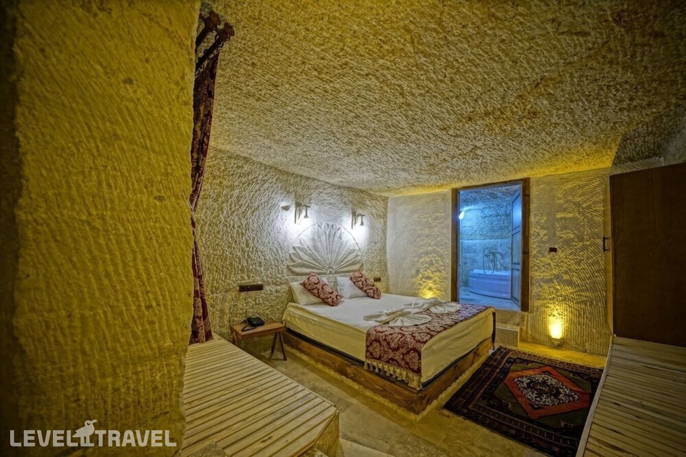 фотографии номера Роскошный люкс отеля Cappa Cave Hotel в Турция(Гёреме) - фото №2