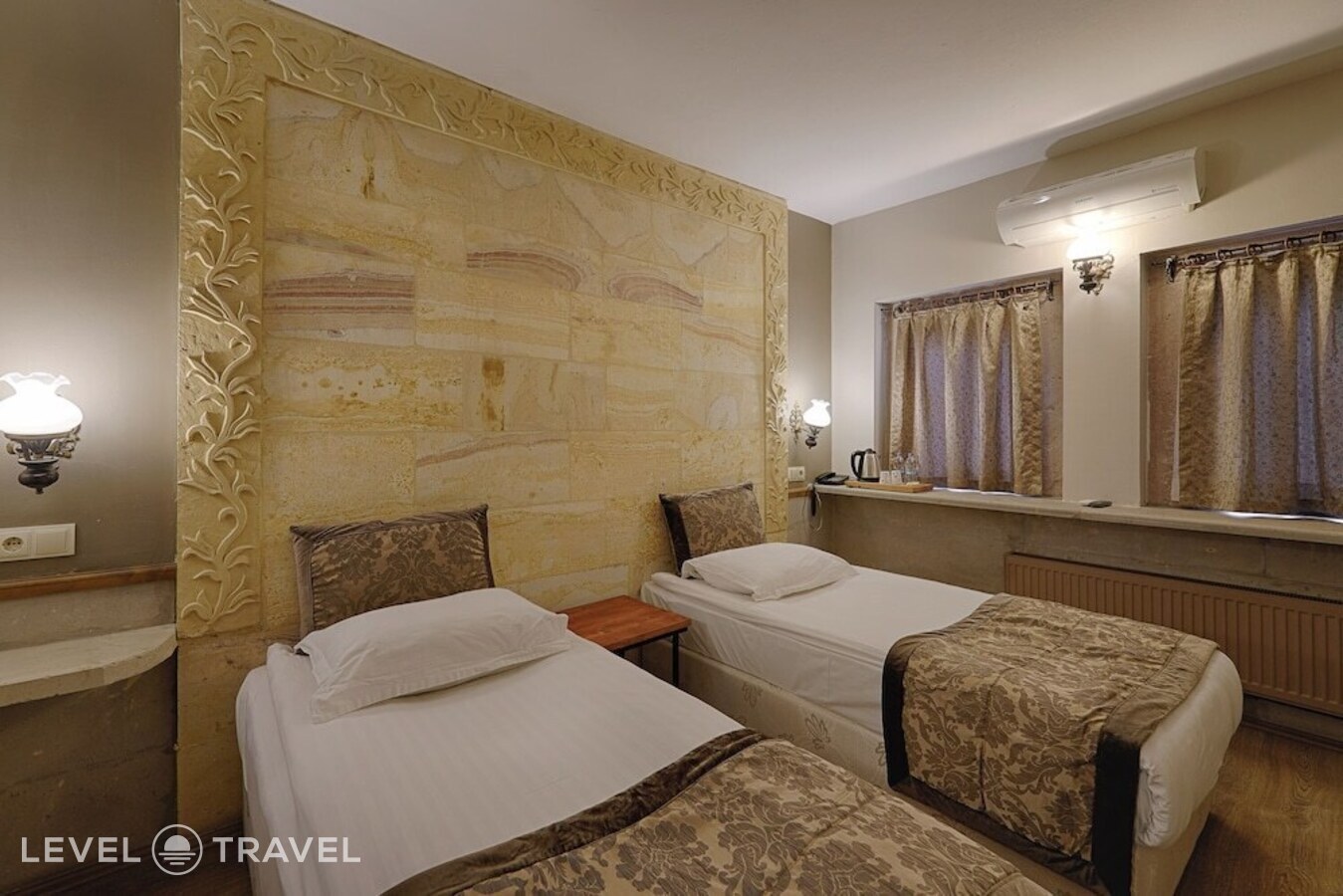 фотографии номера Экономичный (две односпальные кровати) отеля Heybe Hotel в Турция(Гёреме) - фото №4