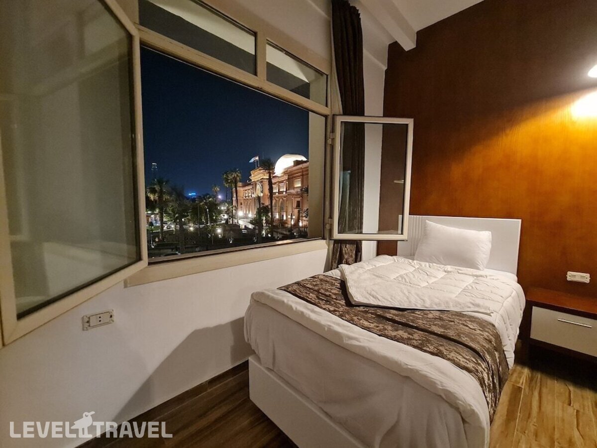 фотографии номера Делюкс (две односпальные кровати) отеля Museum Plaza Hostel в Египет(Каир) - фото №1