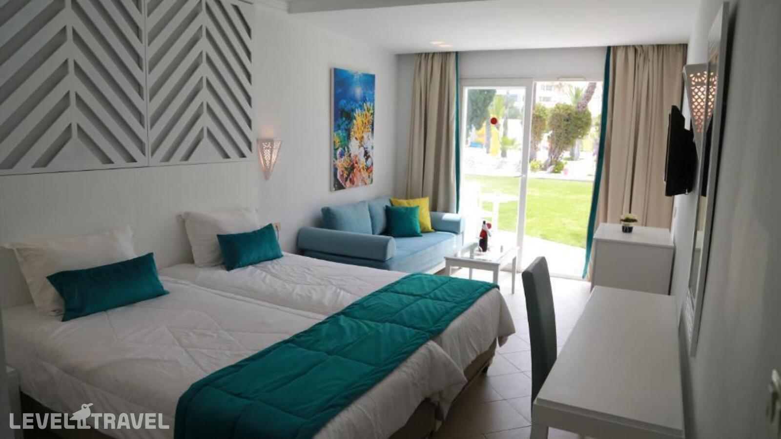 фотографии номера Бунгало семейное отеля Thalassa Sousse Resort & Aquapark в Тунис(Сусс) - фото №1