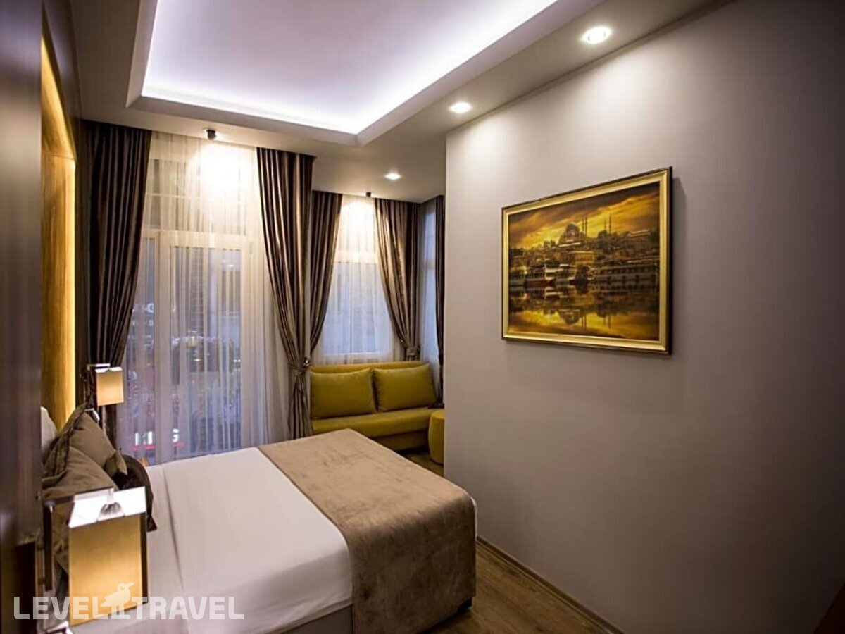 фотографии номера Делюкс с видом на город отеля Bonne Sante Hotel в Турция(Таксим) - фото №7