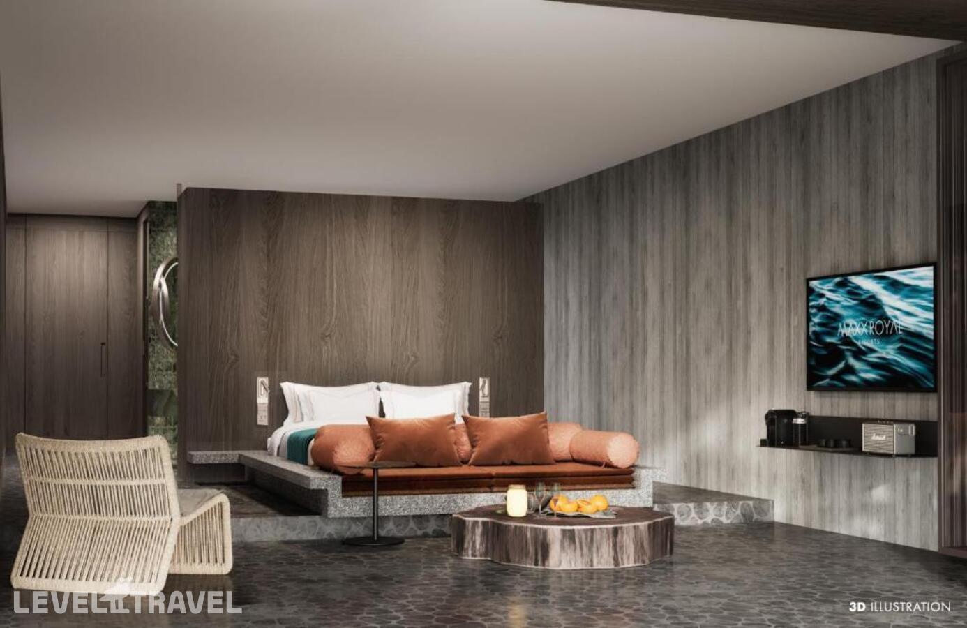 фотографии номера Люкс двухэтажный с видом на море отеля Maxx Royal Bodrum в Турция(Гёлькёй) - фото №5