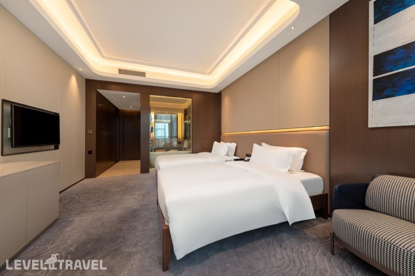 фотографии номера Делюкс (две односпальные кровати) отеля Honder International Hotel в Китай(Гуанчжоу) - фото №1