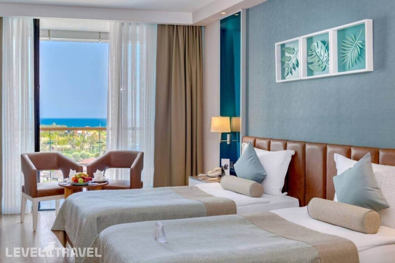 фотографии номера Стандартный (две односпальные кровати) отеля Baia Lara Hotel в Турция(Лара) - фото №3