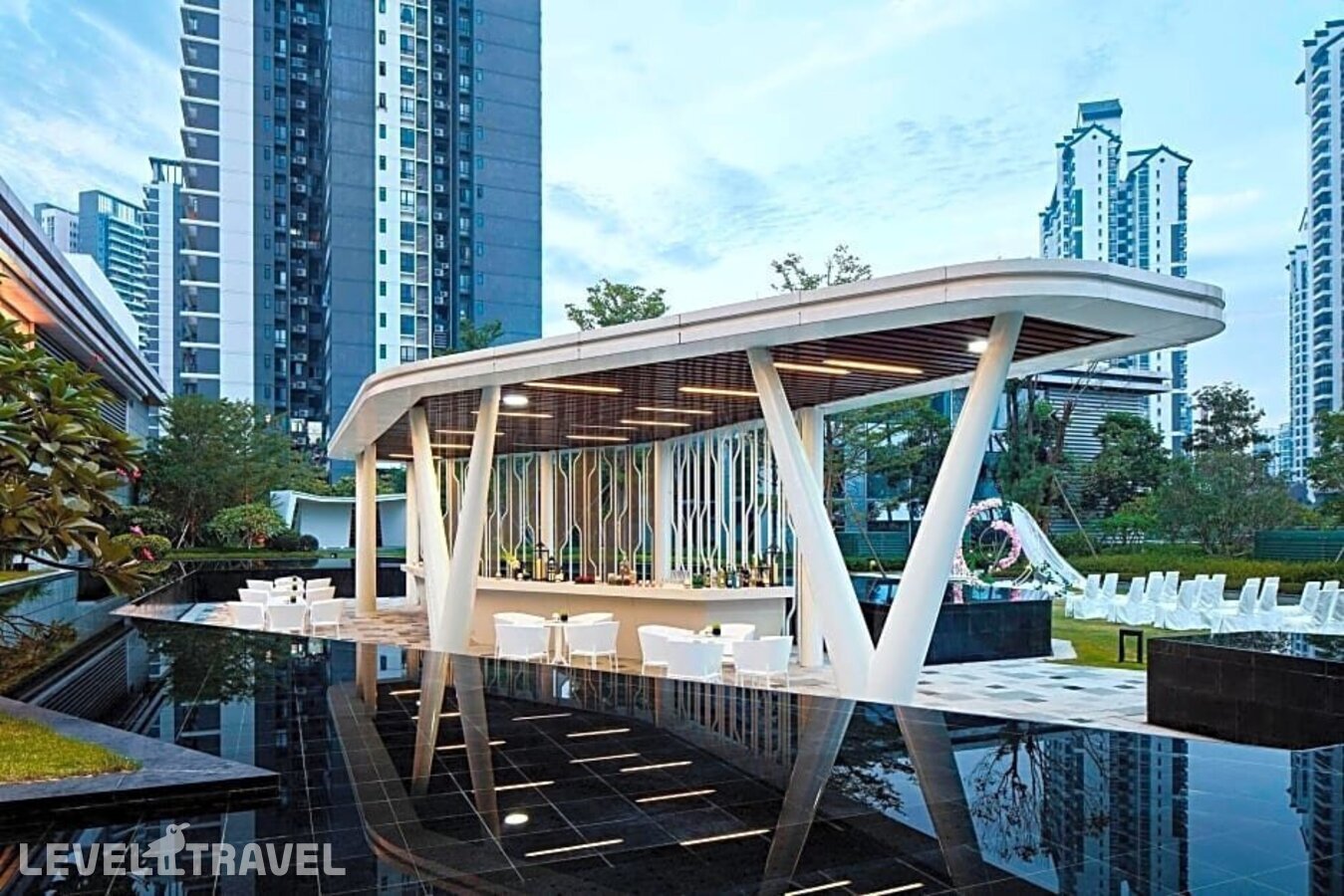фотографии номера Люкс президентский отеля Sheraton Guangzhou Nansha Hotel в Китай(Гуанчжоу) - фото №2