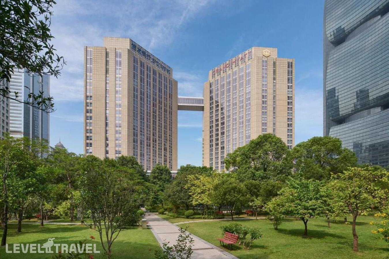 фотографии номера Стандартный (двуспальная кровать) отеля Grand Hyatt Guangzhou в Китай(Гуанчжоу) - фото №4