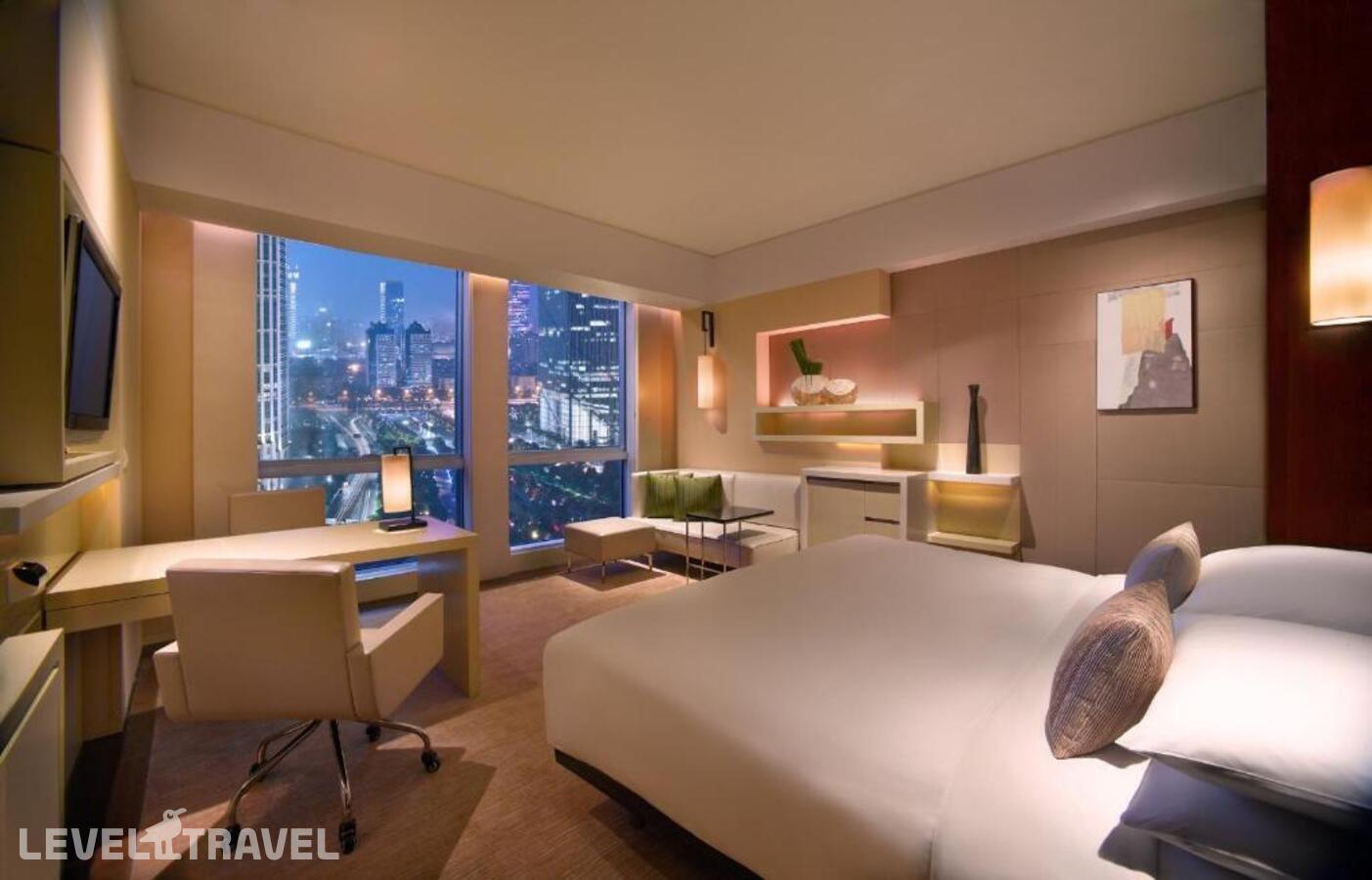 фотографии номера Стандартный (двуспальная кровать) отеля Grand Hyatt Guangzhou в Китай(Гуанчжоу) - фото №6