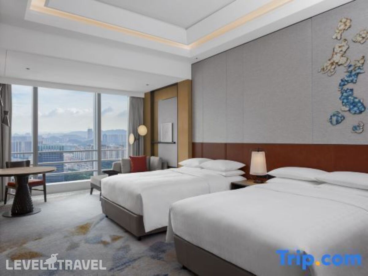 фотографии номера Делюкс (две односпальные кровати) отеля Sheraton Guangzhou Panyu в Китай(Гуанчжоу) - фото №1
