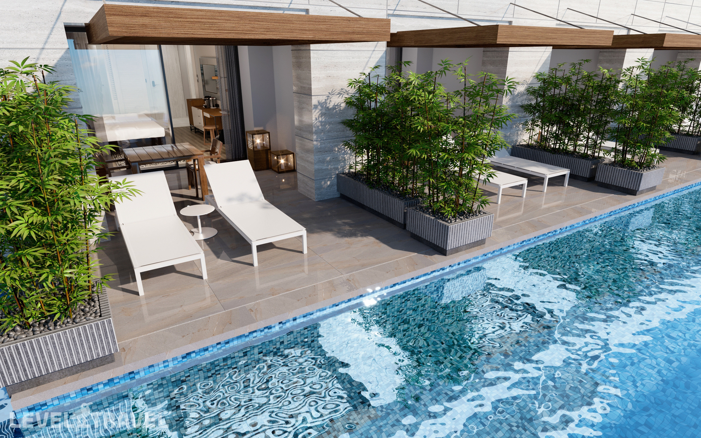 фотографии номера Делюкс Дабл с видом на море и выходом к бассейну отеля Anda Barut Collection в Турция(Дидим) - фото №1
