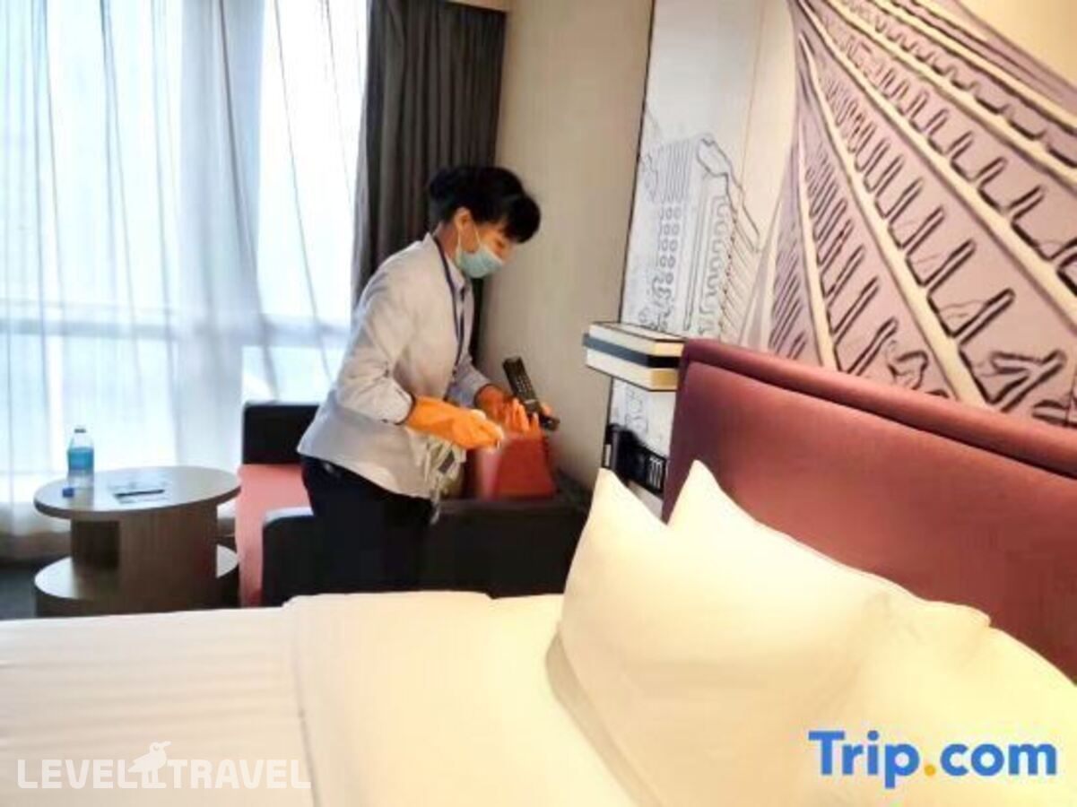 фотографии номера Стандартный (две односпальные кровати) отеля Hampton By Hilton Guangzhou Zhujiang New Town в Китай(Гуанчжоу) - фото №4