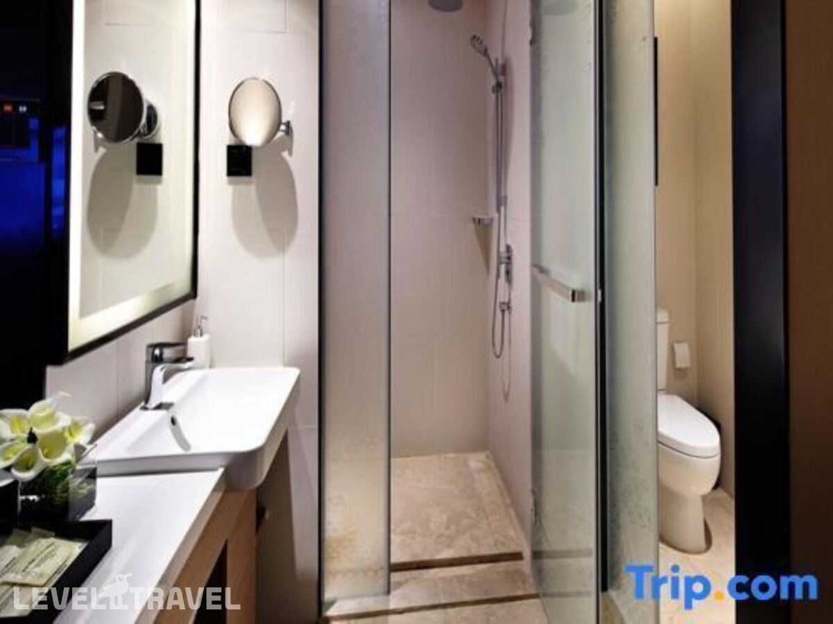 фотографии номера Стандартный (две односпальные кровати) отеля Hampton By Hilton Guangzhou Zhujiang New Town в Китай(Гуанчжоу) - фото №7