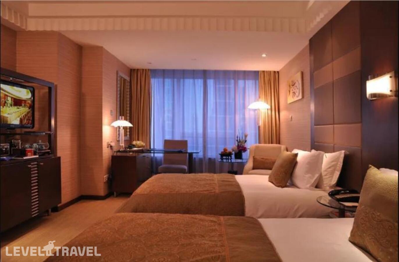 фотографии номера Представительский (две односпальные кровати) отеля Jinling Purple Mountain Hotel Shanghai в Китай(Шанхай) - фото №2