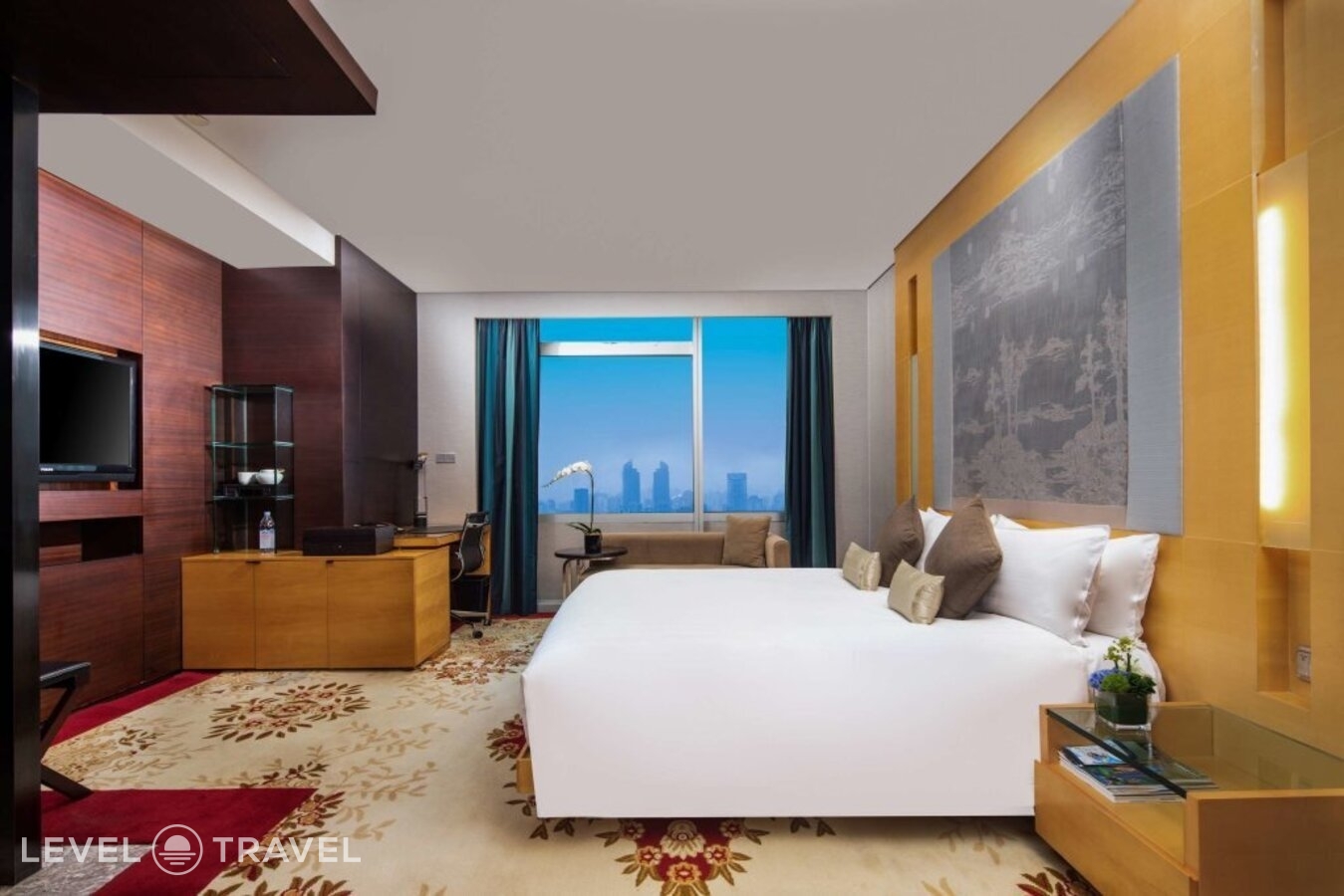 фотографии номера Делюкс с видом на город отеля The Longemont Hotel Shanghai в Китай(Шанхай) - фото №1