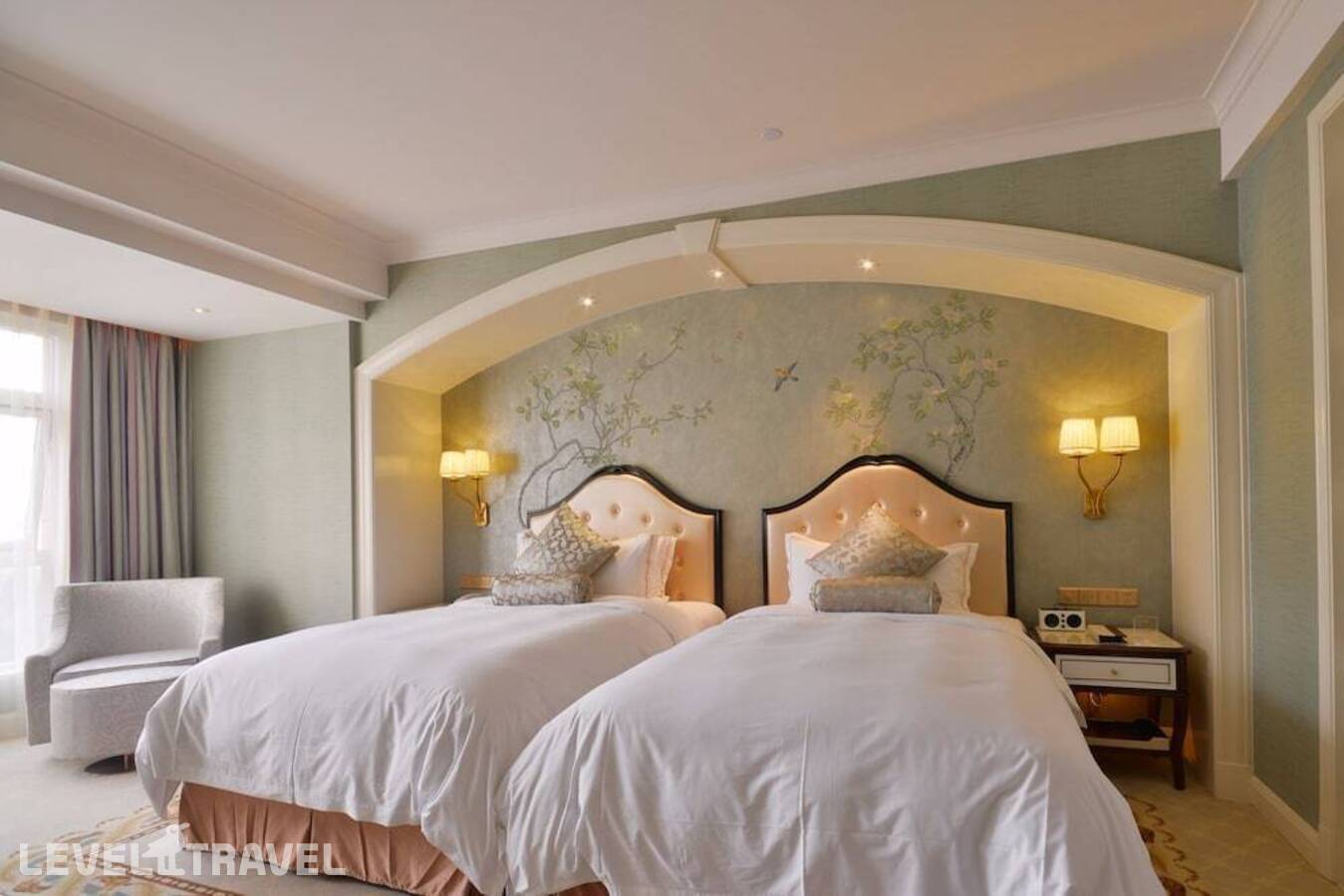 фотографии номера Номер бизнес (две односпальные кровати) отеля Guyi Jade Eco-Wellness Hotel (Ex. Urban Island Hotel Shanghai) в Китай(Шанхай) - фото №1