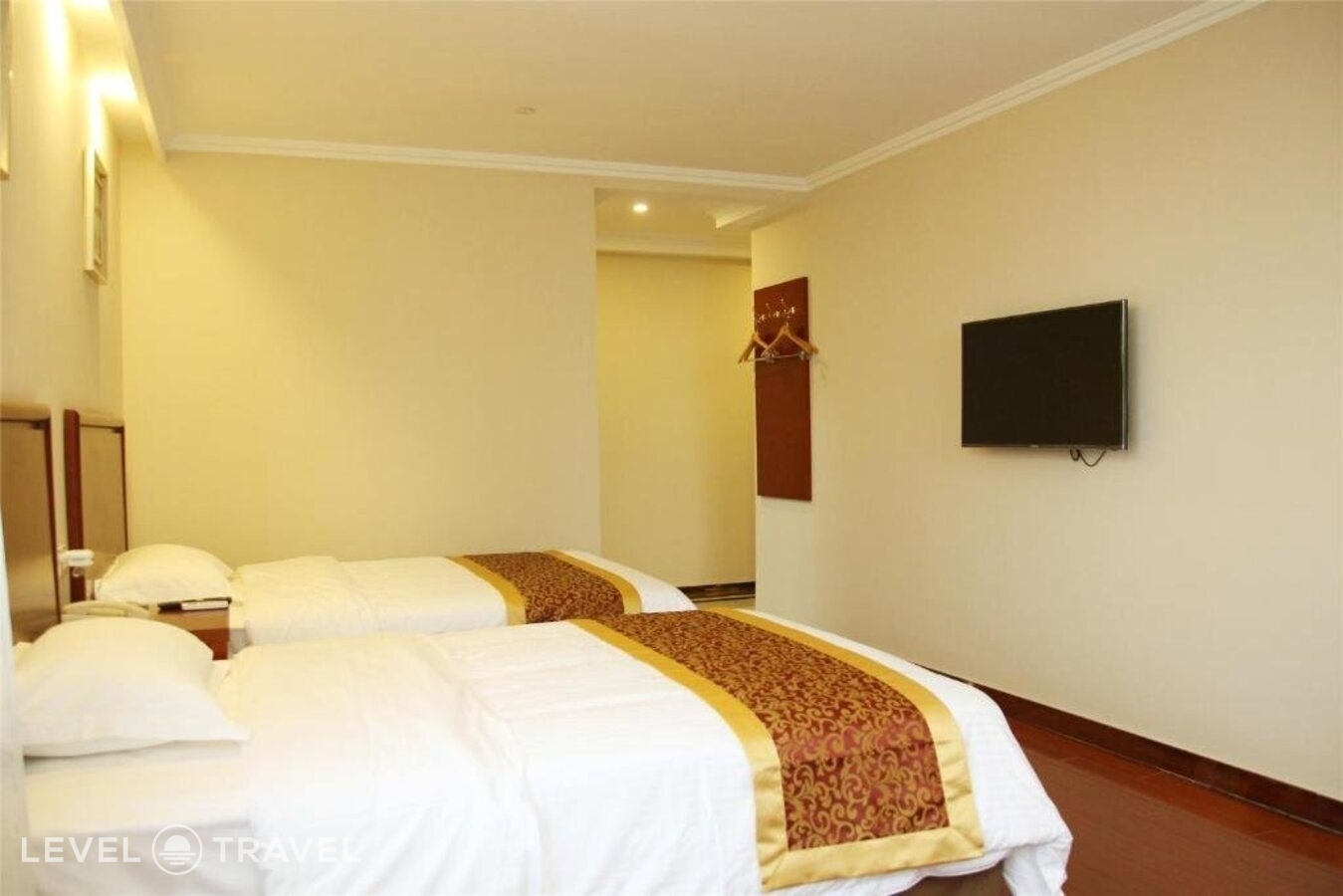 фотографии номера Стандартный (две односпальные кровати) отеля Greentree Alliance Shanghai Pudong Nicheng Nanlu Road Hotel в Китай(Шанхай) - фото №4
